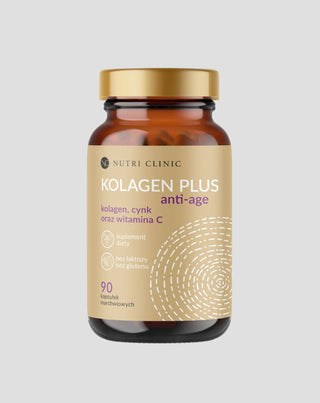 Collagen plus anti-age kapsle s kolagenem zinkem a vitamínem C Nutri Clinic 90 kapslí - 1