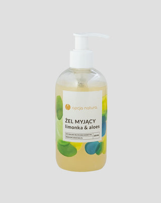Lime Aloe čisticí gel na tělo a obličej & 100% přírodní varianta Natura - 1
