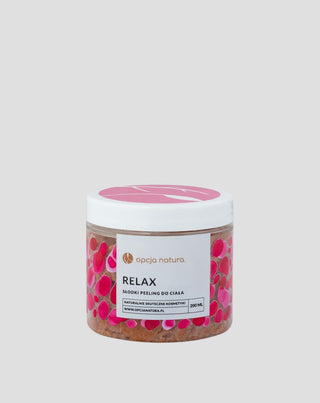 Očistný tělový peeling Natural Relax s variantou Epsom salt Natura - 1