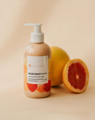 Hydratační mléčná pěna na mytí a odličování obličeje Opcja Natura_2 - 3