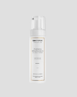 Lehká samoopalovací pěna TanExpert v odstínu Bronze Amber pro obličej i tělo - 1