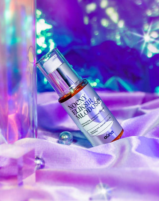 Noční elixír mládí s koenzymem Q10 pro suchou, unavenou a zralou Auna - 2