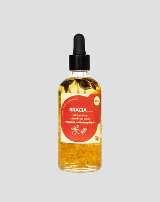 Sametový tělový olej Argania a Růžový pepř Bracia Mydlarze - 1