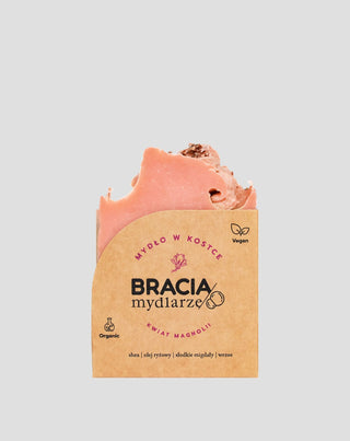  Uklidňující mýdlo v kostce s jemnou vůní květu magnólie Bracia Mydlarze - 1
