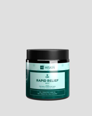 Rapid Relief HiSkin CBD záchranná mast pro suchou pokožku s konopným olejem - 1