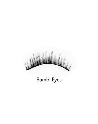 Umělé řasy na 2D pásu pro vícenásobné použití, měkké a lehké Bambi Eyes Bamm!Lashes - 2