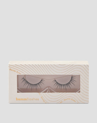 Umělé řasy na 2D pásu pro vícenásobné použití, měkké a lehké Bambi Eyes Bamm!Lashes - 1