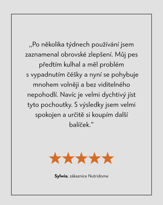 Joint &amp; Bone Support doplňkové krmivo pro psy na klouby a kosti Oggo 180 g