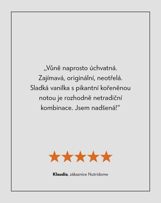 Smoky Vanilla parfémovaná voda Nutridome 50 ml