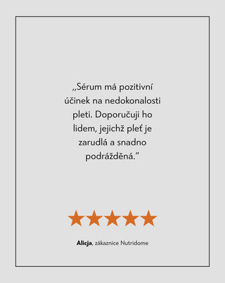 Niacinamid 15% pleťové sérum na nedokonalosti Nutridome