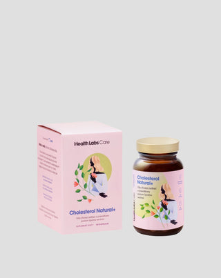 Doplněk stravy na podporu vysokého cholesterolu s monakolinem K Cholesterol Natural+ Health Labs Care 60 kapslí - 4