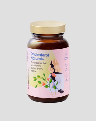 Doplněk stravy na podporu vysokého cholesterolu s monakolinem K Cholesterol Natural+ Health Labs Care 60 kapslí - 1