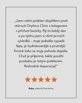 Elixír anti-aging s rybím kolagenem a komplexem DracoBelle™ Nu Orphica Clinic Ageless