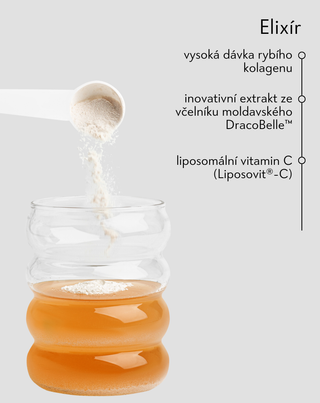 Elixír anti-aging s rybím kolagenem a komplexem DracoBelle™ Nu Orphica Clinic Ageless - 2