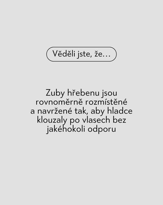 Nutridome univerzální hřeben na vlasy 27 zubů