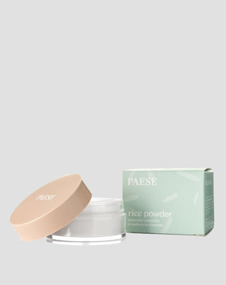 Matující rýžový pudr na obličej pro všechny typy pleti, zejména mastné Paese - 1