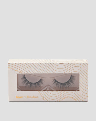 Umělé řasy na pásku 2D pro vícenásobné použití Misterious Gal Bamm!Lashes - 1