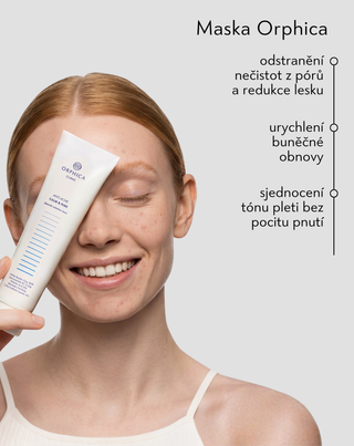 Čisticí a regenerační maska s bílým jílem Anti-Acne Orphica Clinic 100 ml - 2