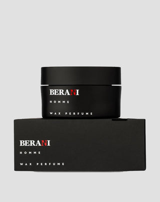 Voskový parfém s mangovým máslem s vůní santalového dřeva, vanilky a tabáku Berani - 1