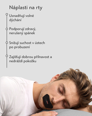 Nutridome přírodní bambusové hedvábí proti chrápání 30 ks.