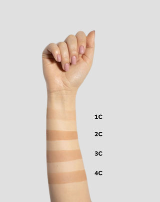 Rozjasňující Paese teplý béžový pudr na obličej 1C - 2