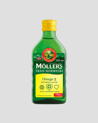 Moller's norský citronový olej z tresčích jater s 600 IU vitamínu D3 - 1