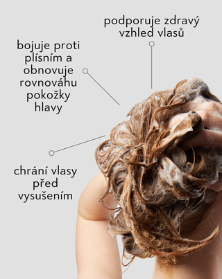 Šampon proti lupům s pirocton olaminem s hydratačním účinkem Nutridome