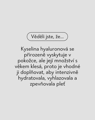 Kyselina hyaluronová 5% hydratační sérum na obličej pro všechny typy pleti Nutridome - 4