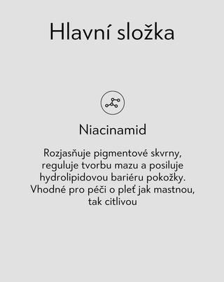 Niacinamid 15% pleťové sérum na nedokonalosti Nutridome