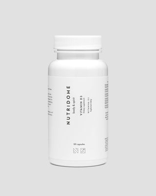 Vitamín D3 4000 IU v kapslích pro imunitu, pevné kosti a zdravé zuby Nutridome 60 ks - 2