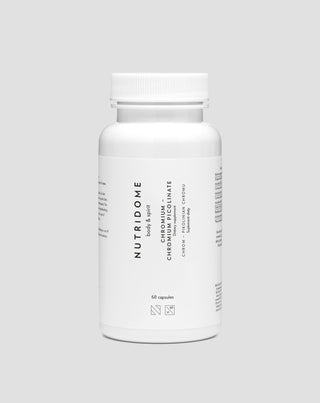 Pikolinát chromitý s vitaminem C a piperinem pro regulaci hladiny cukru Nutridome 60 kapslí_1 - 1