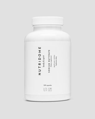 Butyrát sodný 620 mg/den na střeva, záněty a poruchy mikroflóry Nutridome 180 ks - 1