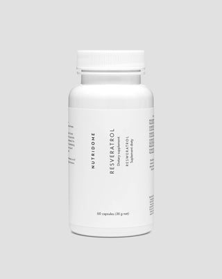 Resveratrol kapsle podporující oběhový systém a ochranu před aterosklerózou Nutridome 60 kusů