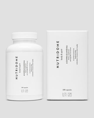 Ashwagandha indický ženšen tablety snižující stres Nutridome 180 kapslí - 3