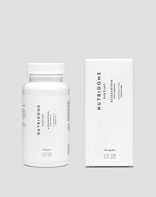 Astaxanthin extrakt z řasy Haematococcus pluvialis na cholesterol a záněty Nutridome 60 ks_2