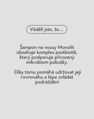 Šampon na vousy s panthenolem a niacinamidem pro čištění a úpravu vousů Monolit - 5
