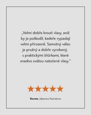 Hedvábný váleček pro natáčení vlasů bez tepla Feel (no) heat Twisty