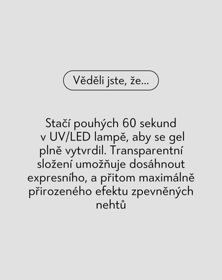 Stavební gel na gel lak UV/LED pro modeláž a prodlužování Nutridome - 2