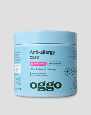 Doplňkové krmivo pro alergie a citlivou pokožku pro psy Anti-Allergy Care Oggo 180 g