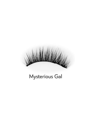 Umělé řasy na pásku 2D pro vícenásobné použití Misterious Gal Bamm!Lashes - 2