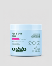 Doplněk stravy pro srst a kůži psa Fur & Skin Oggo 180 g