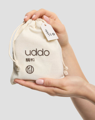 Uddo přírodní masážní kartáč na tělo z kančích štětin - 5