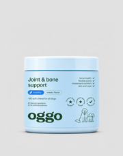 Doplněk stravy pro klouby a kosti psů velkých plemen, aktivních, starších Joint & Bone Support Oggo 180 g
