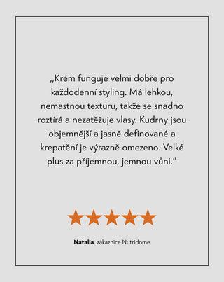 Krém na kudrnaté vlasy s lněným semínkem a ovesným extraktem Twisty