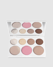 Multifunkční paleta na líčení očí a konturování obličeje Face & Eyes Nutridome