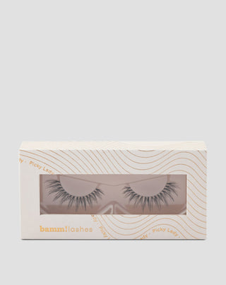 2D umělé řasy pro vícenásobné použití, lehké a měkké Picky Lady Bamm!Lashes - 1