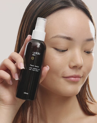 Sada čistící pleťové kosmetiky s olejem tsubaki Uddo - 5