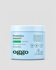 Probiotikum pro psy Bacillus velezensis na trávení, střeva a imunitu Oggo 180 g