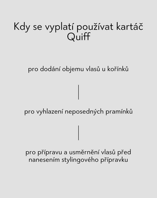 Kartáč pro styling vlasů Quiff z bukového dřeva Monolit