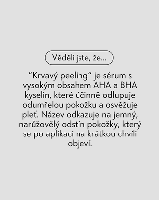 Peeling na obličej s aha+bha 30% kyselinami Nutridome